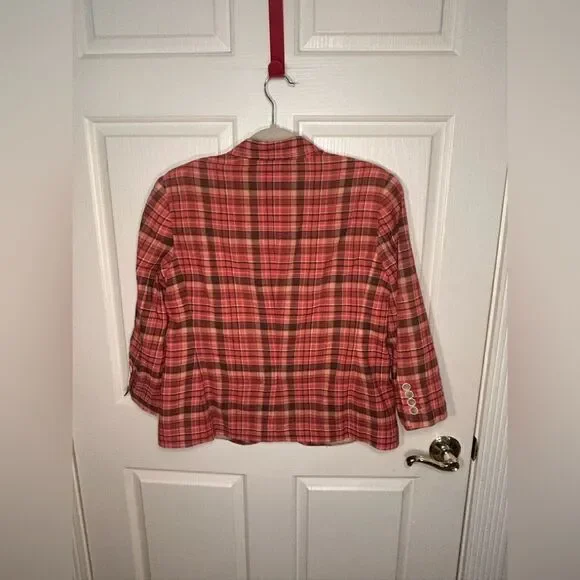 Talbots cropped blazer - Picture 2 of 4